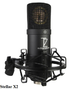 TZ Audio, Stellar X2, Stellar X3, Condenser, Microphone